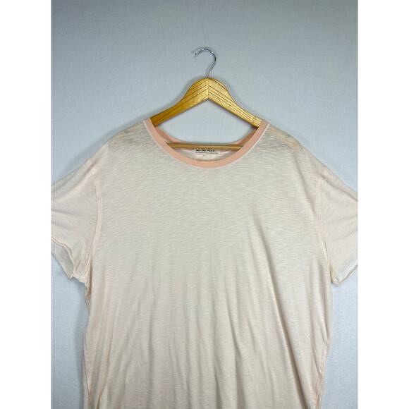 We The Free womans XL pink relaxed, oversized tee Free People ￼ - Picture 3 of 8